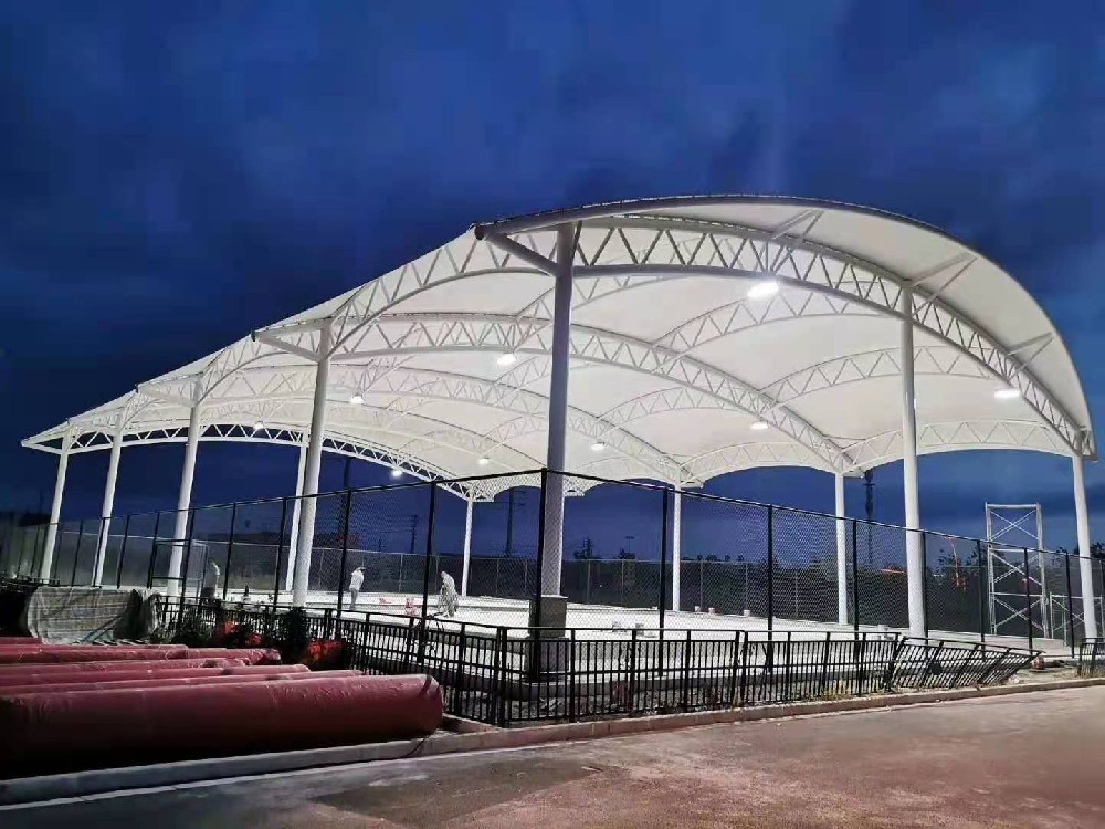 膜结构篮球场