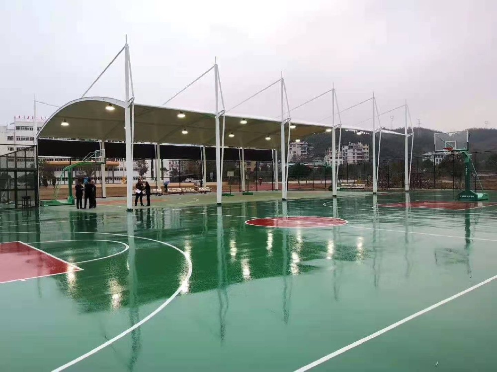 膜结构篮球场-3