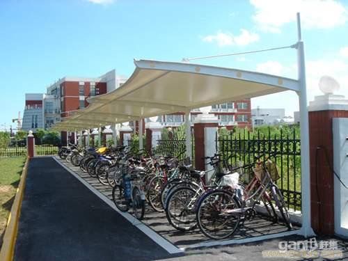 膜结构自行车棚