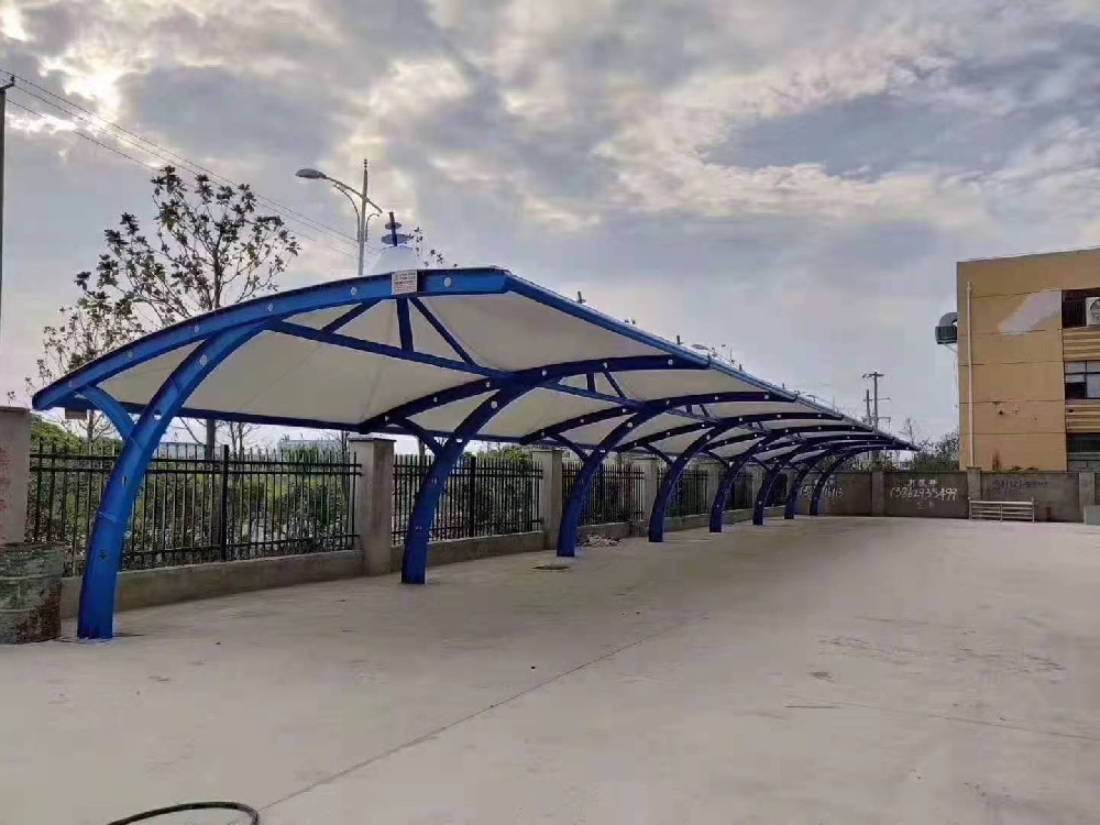 膜结构停车棚-3