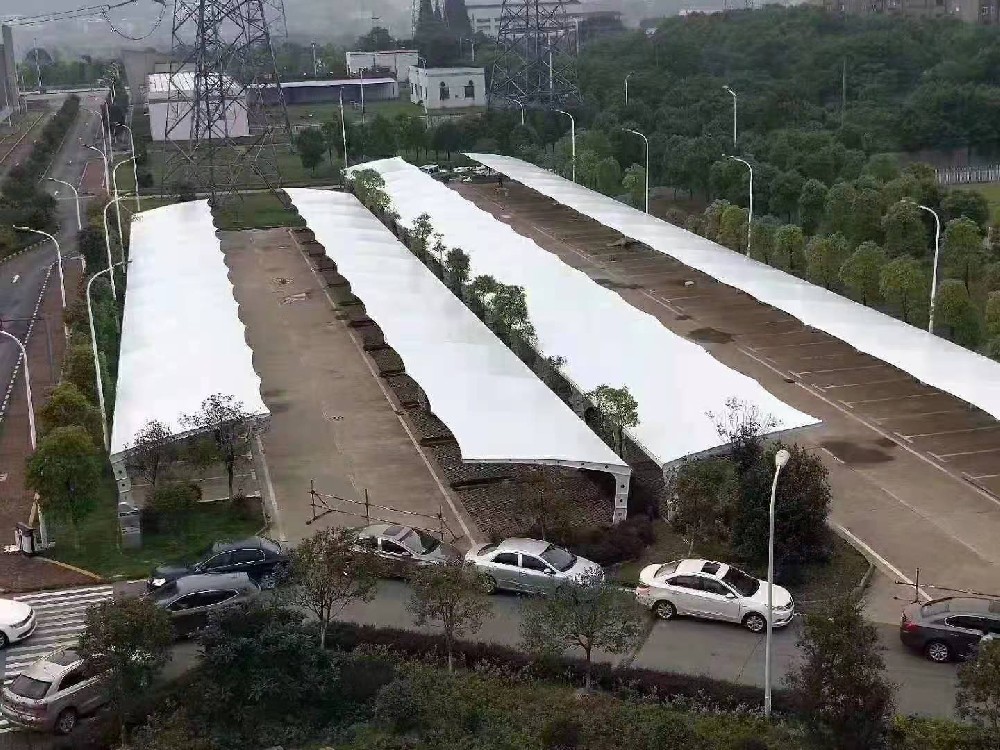 膜结构停车棚-5