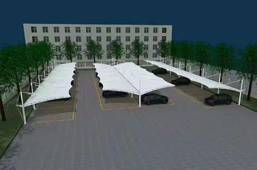 膜结构停车棚-9