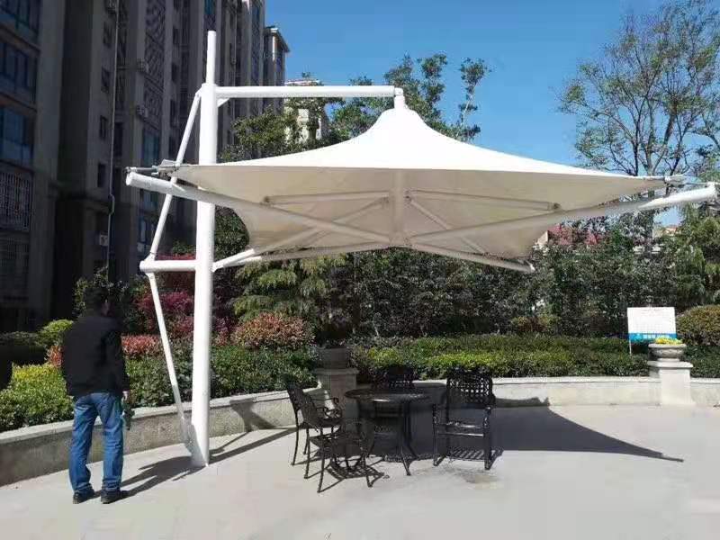 膜结构休息棚-2