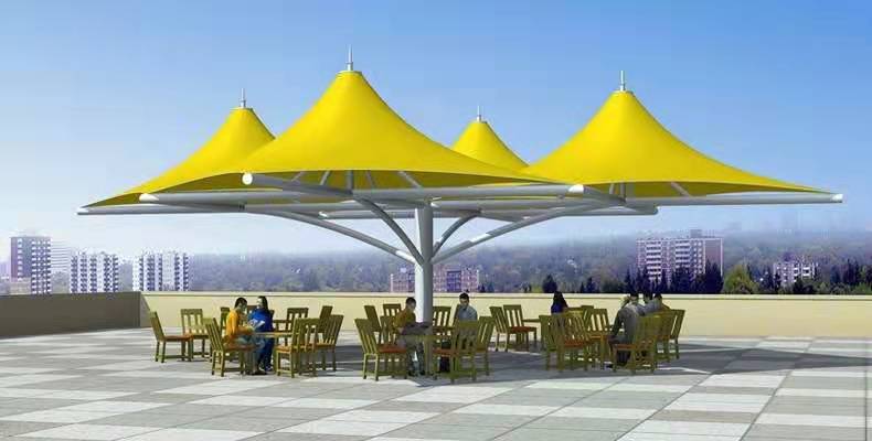 膜结构休息棚-3